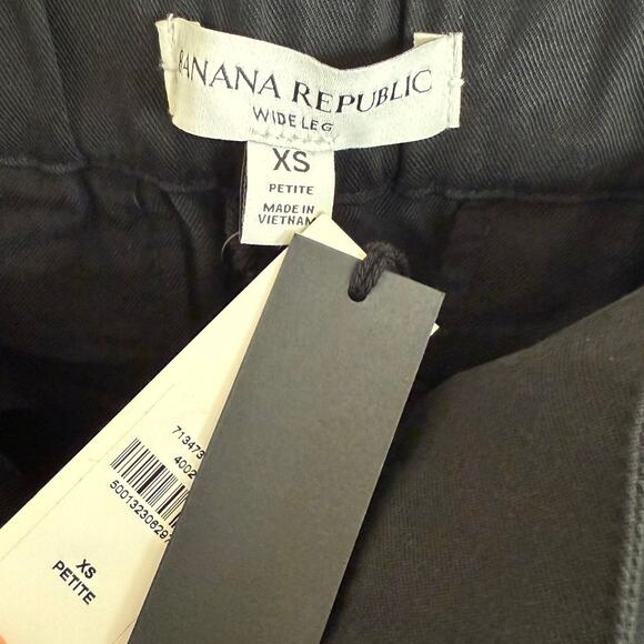 NWT Banana Republic Black Wide Leg Everyday Pant Work/Casual/Minimalistic-XS - Picture 5 of 6